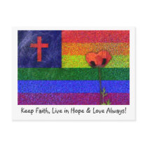 FAITH HOPE & LOVE postcards by CaliforniaKid FAITH HOPE & LOVE postcards
