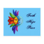 Faith Hope Peace Post Card