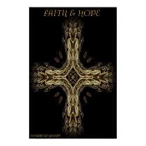 FAITH & HOPE posters by CoolBreezeLady FAITH & HOPE posters