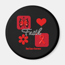Faith Inspirations Blood Cancer Fridge Magnet