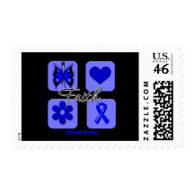 Faith Inspirations Colon Cancer Stamp