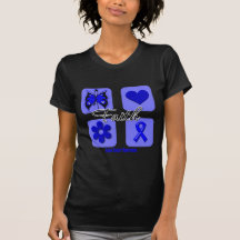 Faith Inspirations Colon Cancer T-shirts