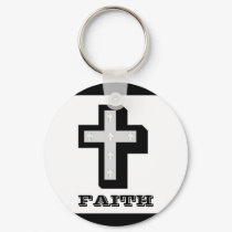 FAITH Keychain by patsy_tshirts FAITH Keychain