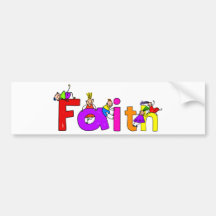 Faith Kids Bumper Sticker