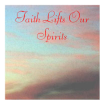 Faith Lifts Our Spirits posters by DesignsbyMel Faith Lifts Our Spirits posters