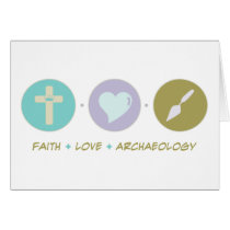 Faith Love Archaeology cards by sciencewillprevail Faith Love Archaeology cards