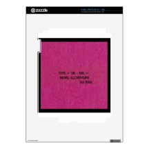 faith + love - fear= dreams accomplished skins for iPad 2