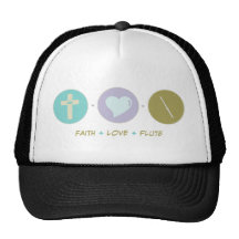 Faith Love Flute Hat