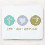 Faith Love Gymnastics Mouse Mat