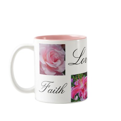 Faith Love Joy Hope Mugs by sharpcreations