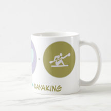 Faith Love Kayaking Coffee Mugs
