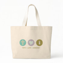 Faith Love Midwifery bags by sciencewillprevail Faith Love Midwifery bags