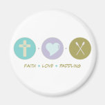Faith Love Paddling Refrigerator Magnets