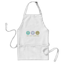 Faith Love Scrapbooking aprons by sciencewillprevail Faith Love Scrapbooking aprons