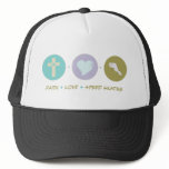 Faith Love Speed Skating hats