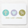 Faith Love Spinning Mouse Pads