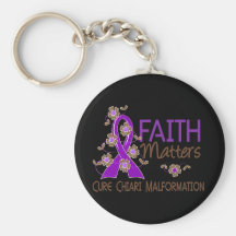 Faith Matters 3 Chiari Malformation Key Chains
