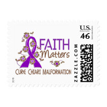 Faith Matters 3 Chiari Malformation Postage Stamps