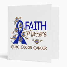 Faith Matters 3 Colon Cancer 3 Ring Binder