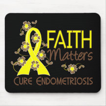 Faith Matters 3 Endometriosis Mousepad