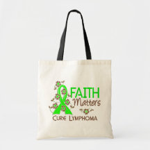 Faith Matters 3 Lymphoma Canvas Bag