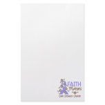 Faith Matters 3 Stomach Cancer Personalized Stationery