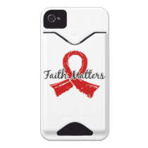 Faith Matters 5 AIDS Iphone 4 Id Case