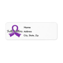 Faith Matters 5 Epilepsy Return Address Labels