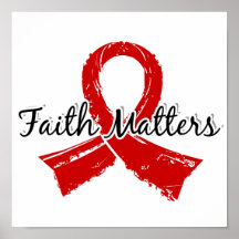 Faith Matters 5 Heart Disease Poster