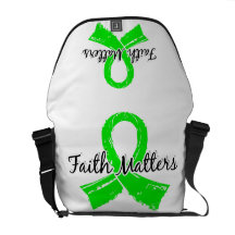 Faith Matters 5 Lymphoma Messenger Bags