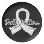 Faith Matters 5 Retinoblastoma Dinner Plate