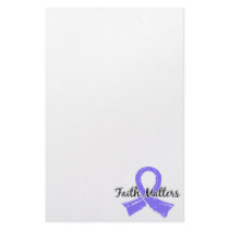 Faith Matters 5 Stomach Cancer Stationery