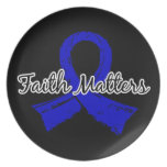 Faith Matters 5 Syringomyelia Party Plates