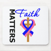 Faith Matters Male Breast Cancer Mouse Pads