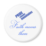 faith-moves-mountains Christian design magnets