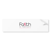 Faith N Fertility Bumper Stickers