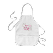 Faith (pink & brown) aprons by bubblegumdesigns Faith (pink & brown) aprons