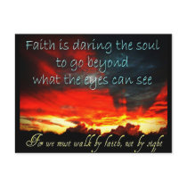Faith Postcard by Angels_Love_Gifts Faith Postcard