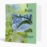 Faith Prayer book binder Hydrangea Flowers Elegant