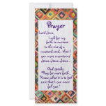 Faith Prayer Card Custom Rack Cards