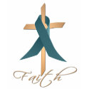 Faith Ribbon t-shirts