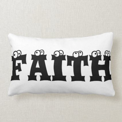 FAITH STRENGTH Throw Pillow Pillow