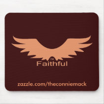 Faithful Wings Mousepad