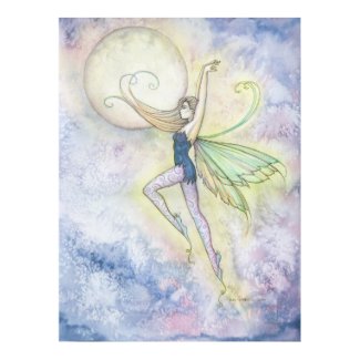 Faith's Leap Fantasy Fairy Poster print