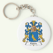 Faivre Family Crest Keychain