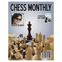 Fake Chess Magazine cover - Flyer