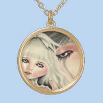 Fake Doll Sad Necklace necklaces