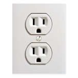 Fake Electrical Outlet postcards