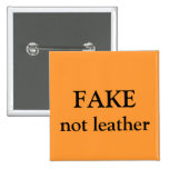 FAKE not leather Buttons