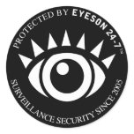 FAKE SECURITY STICKERS